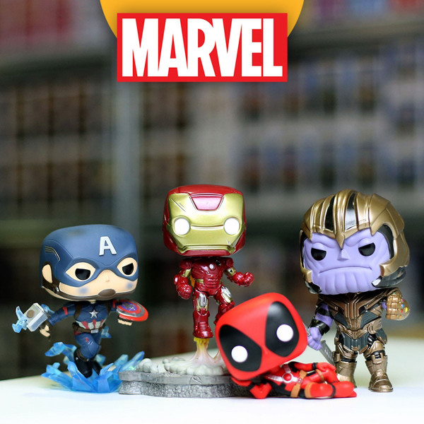 Ігрова фігурка Funko POP! Марвел cерії "Месники: Фінал" - Капітан Америка з мйольніром