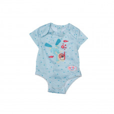 Одяг для ляльки BABY born - Боді S2 (блакитне)