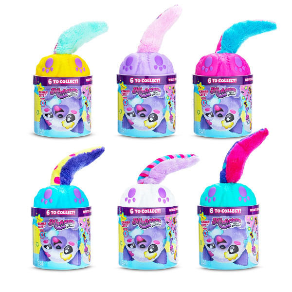 М’яка іграшка Misfittens Mini W4 – Котик у банці