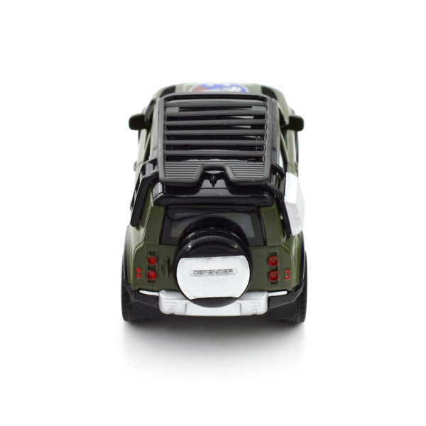 Машинка металева із серії "Шеврони Героїв" - Land Rover Defender 110 - "25 ОПДБР"