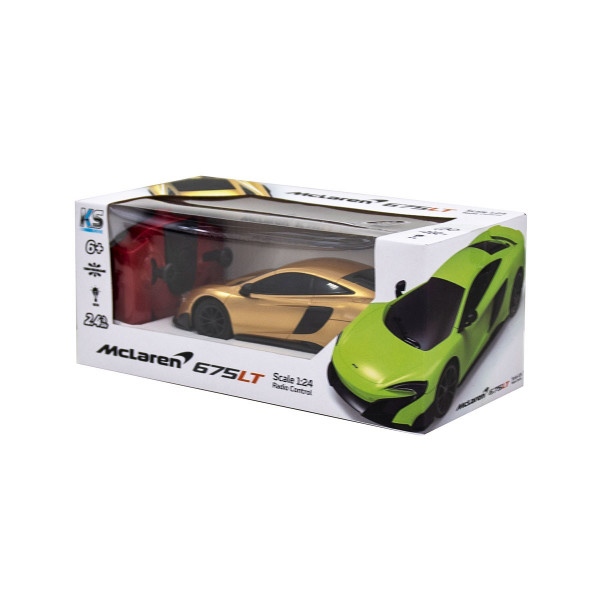Автомобіль KS Drive на р/к - Mclaren 675LT (1:24, 2.4Ghz, золотий)