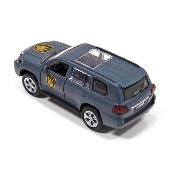 Машинка металева із серії "Шеврони Героїв" - Toyota Land Cruiser - "Рубіж"