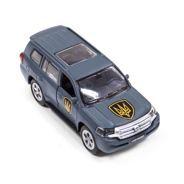 Машинка металева із серії "Шеврони Героїв" - Toyota Land Cruiser - "Рубіж"