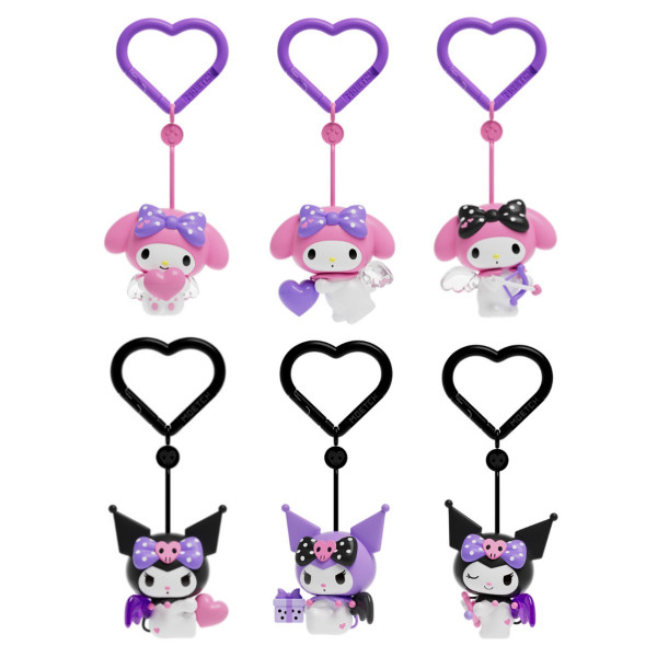 Механічна іграшка-сюрприз Pop Top Kuromi & My Melody – Милі крильця