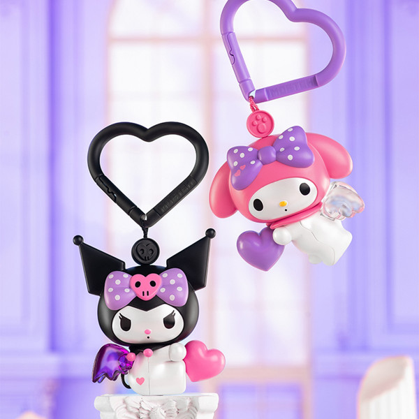 Механічна іграшка-сюрприз Pop Top Kuromi & My Melody – Милі крильця