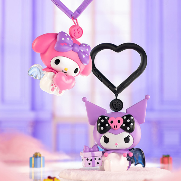 Механічна іграшка-сюрприз Pop Top Kuromi & My Melody – Милі крильця