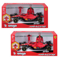 Автомодель з фігуркою - Ferrari SF-23 (1:24)