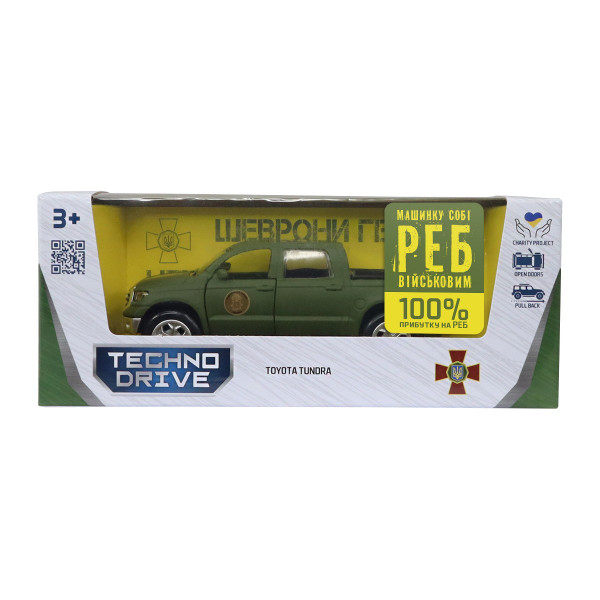 Автомодель серії Шеврони Героїв - Toyota Tundra - НГУ
