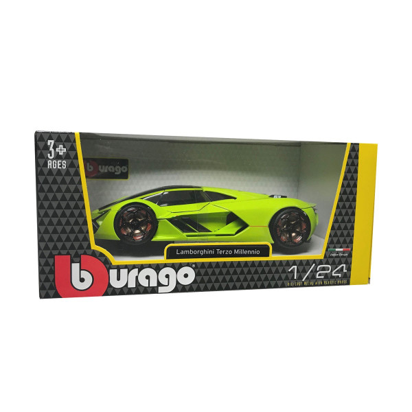 Автомодель - Lamborghini Terzo Millennio (асорті зелений, чорний, 1:24)