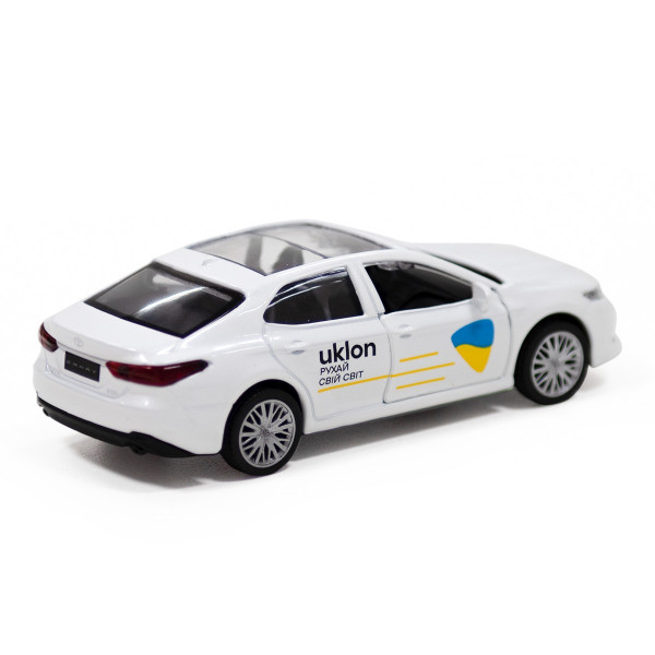 Машинка металева "Toyota Camry Uklon" (білий)