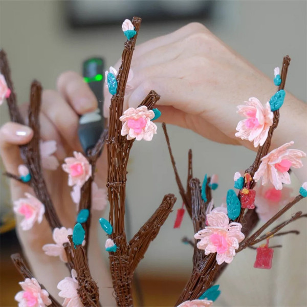 3D-ручка 3Doodler Flow для професійного користування – Синя
