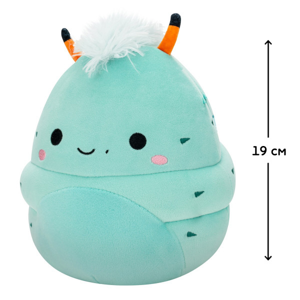 М'яка іграшка Squishmallows - Рогата гусениця Ольті (19 см)