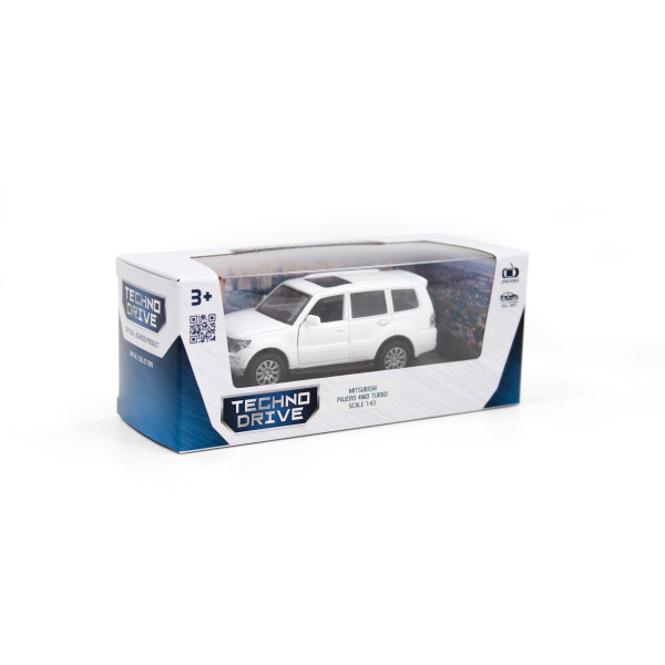 Автомодель - MITSUBISHI PAJERO 4WD TURBO (білий)