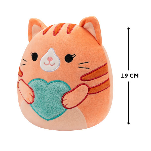 М'яка іграшка Squishmallows – Кішечка Джіджі (19 cm)