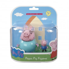 Набір Фігурок Peppa - Сім'я Пеппи (Джордж Та Тато)