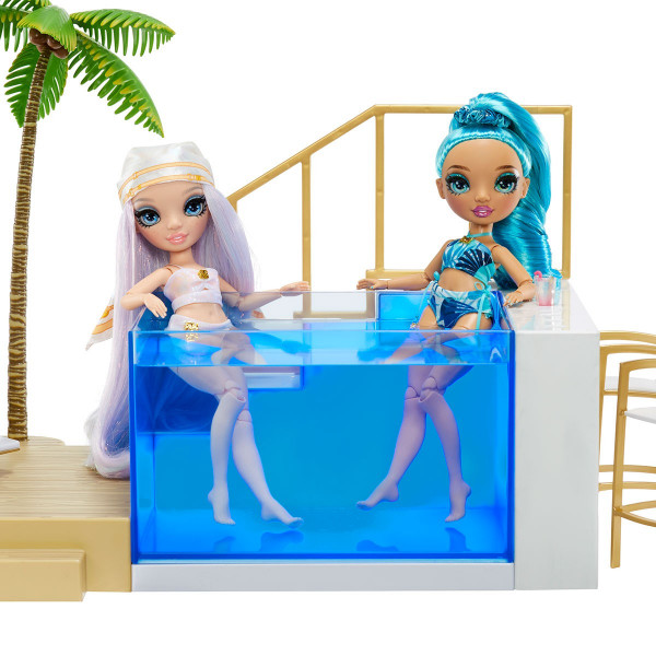 Ігровий набір для ляльок Rainbow High серії Pacific Coast - Вечірка біля басейну