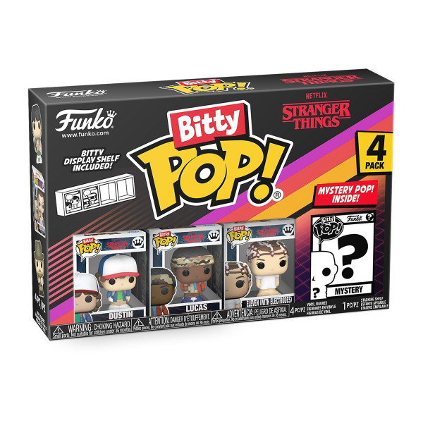 Набір ігрових фігурок Bitty POP! - Дастін (4 фігурки в ас.)