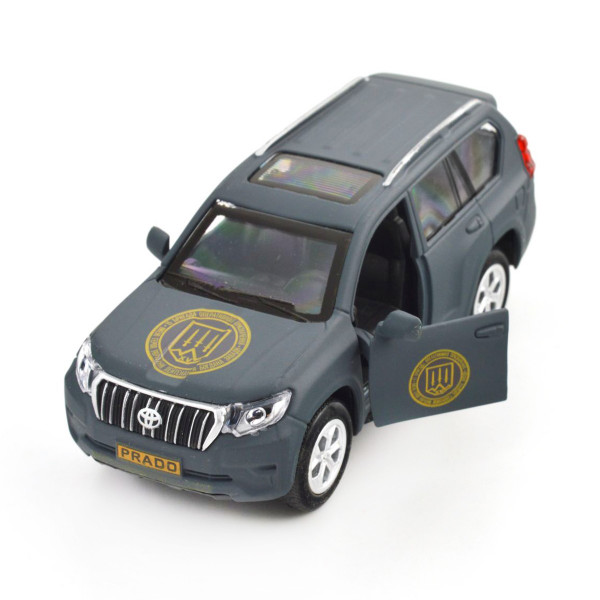 Машинка металева "Шеврони Героїв – Toyota Prado  – Кара Даг"