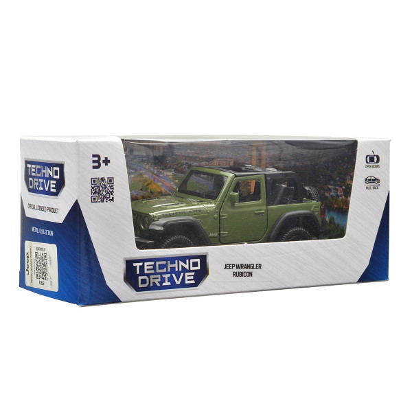 Автомодель інерційна "Jeep Wrangler Rubicon 2021"