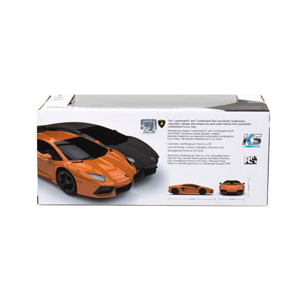 Машинка на радіокеруванні "Lamborghini Aventador LP700-4" (чорний)