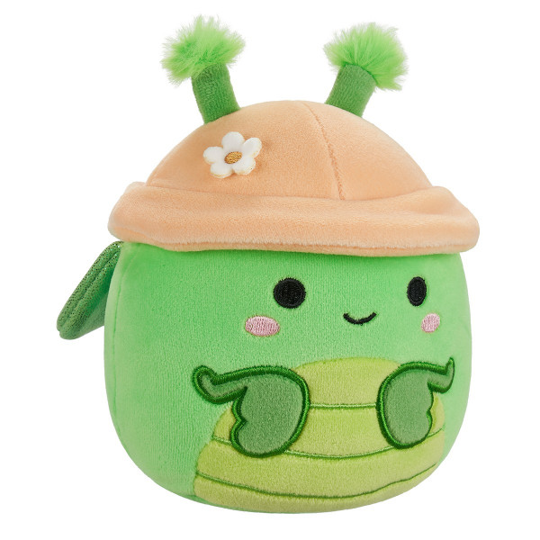 М'яка іграшка Squishmallows - Богомол Трентон у капелюсі (19 cm)