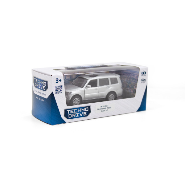 Автомодель - MITSUBISHI PAJERO 4WD TURBO (сріблястий)