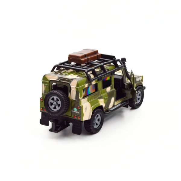 Ігровий набір – Land Rover Defender Mілітарі (з човном)
