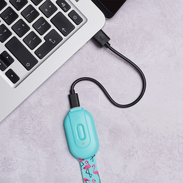 Закладка-ліхтарик Flexilight Rechargeable - Фламінго