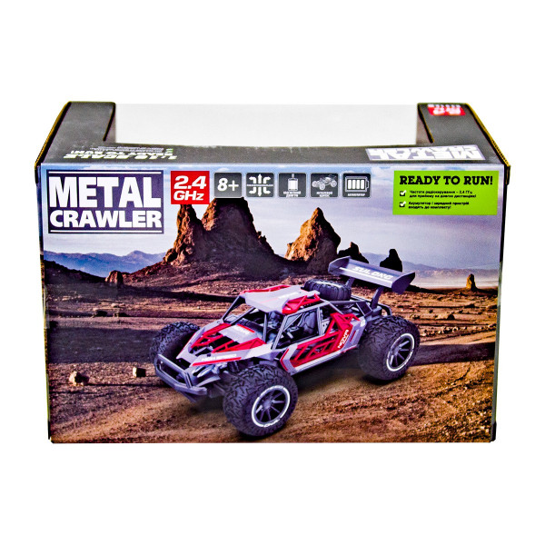 Автомобіль Metal Crawler з р/к – S-Rex (оранжевий, 1:16)