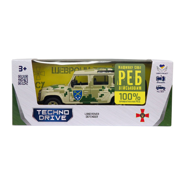 Автомодель серії Шеврони Героїв - Land Rover Defender - ОК Схід
