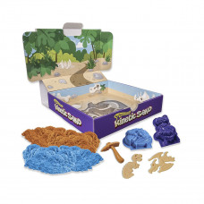 Пісок Для Дитячої Творчості - Kinetic Sand Dino (Блакитний, Коричневий)