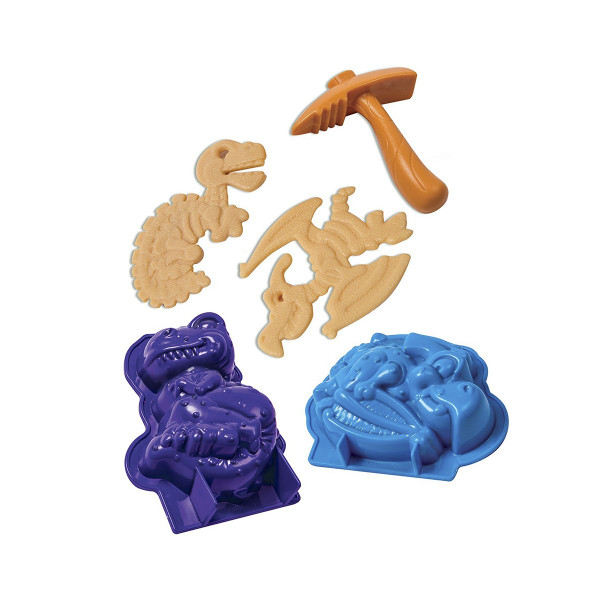 Пісок Для Дитячої Творчості - Kinetic Sand Dino (Блакитний, Коричневий)