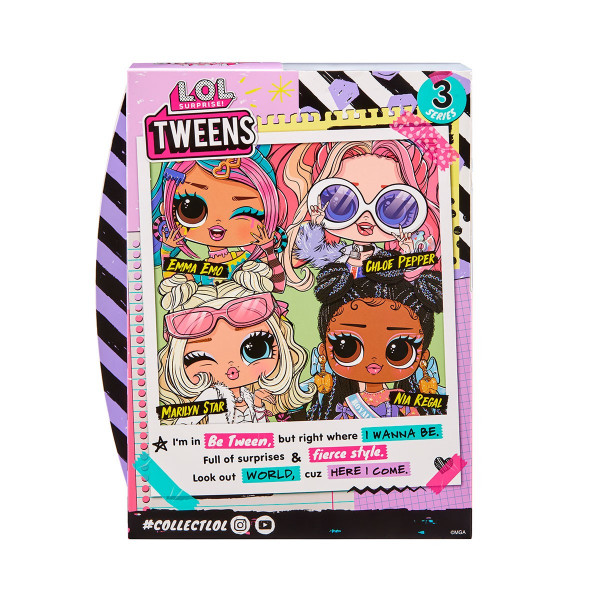 Ігровий набір з лялькою L.O.L. SURPRISE! серії "Tweens" S3 – НІЯ РІГАЛ (з аксесуарами)