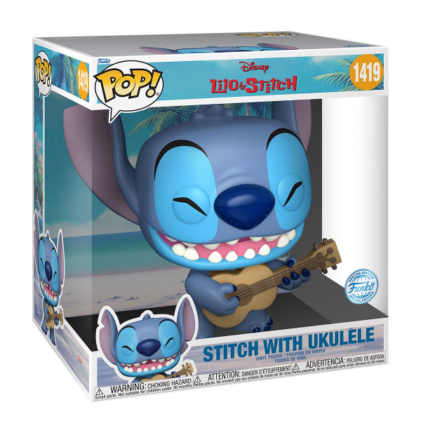 Ігрова фігурка Funko POP! серії Jumbo - Стіч з укулеле