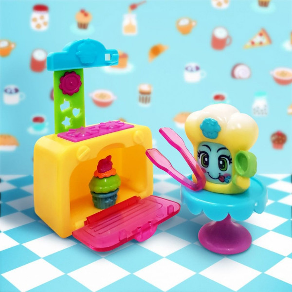 Ігровий набір Moji Pops серії «Box I Like» –  Капкейк-кафе
