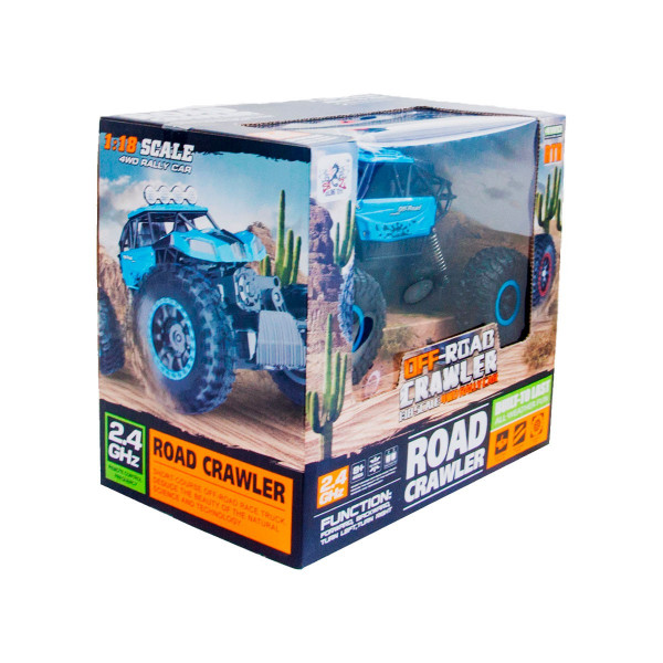 Автомобіль Off-Road Crawler З Р/К - Super Sport (Синій, 1:18)