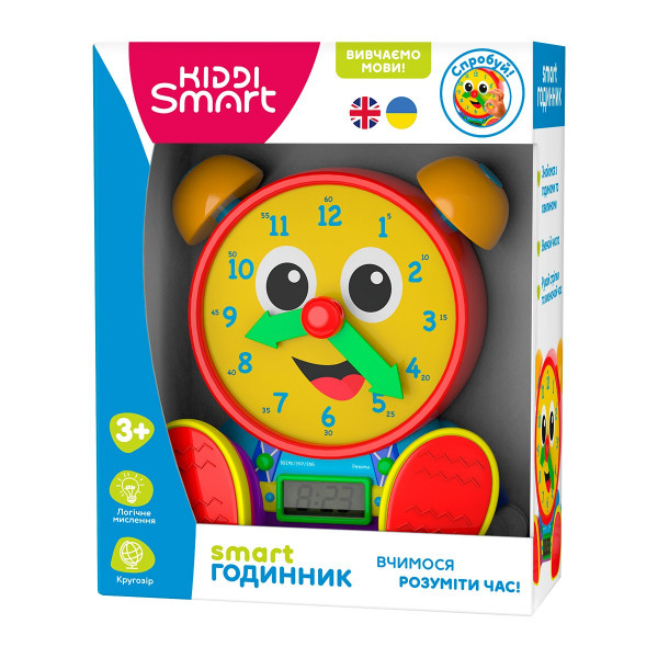 Інтерактивна двомовна іграшка, що навчає – Smart-годинник