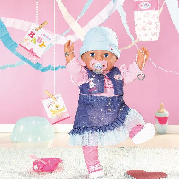 Лялька Baby Born - Джинсовий стиль крихітки
