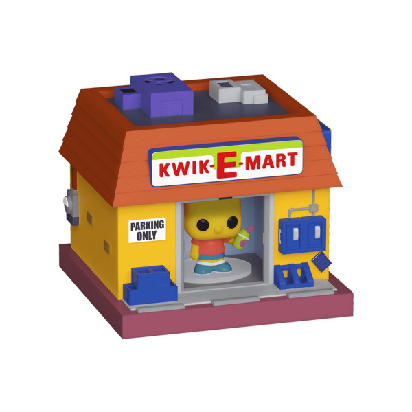 Набір фігурок Bitty Pop! Town - Барт Сімпсон і Квікі-Март