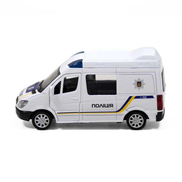Машинка металева "Mercedes-Benz Sprinter Поліція"