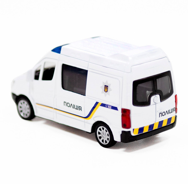 Машинка металева "Mercedes-Benz Sprinter Поліція"