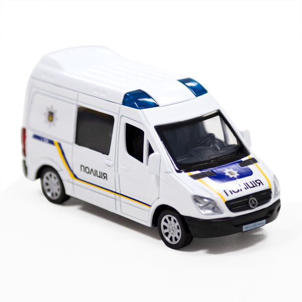 Машинка металева "Mercedes-Benz Sprinter Поліція"
