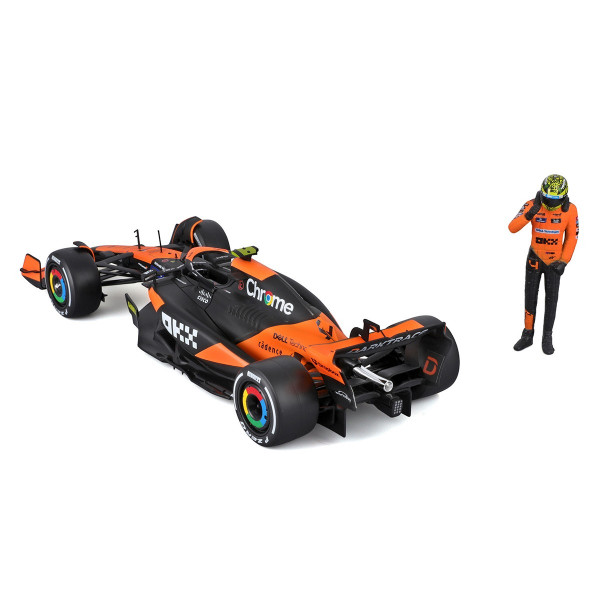 Автомодель з фігуркою - McLaren MCL38 (1:24)