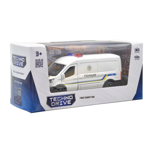 Автомодель інерційна "Ford Transit Van Поліція"