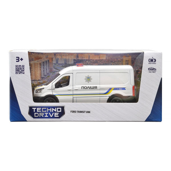 Автомодель інерційна "Ford Transit Van Поліція"