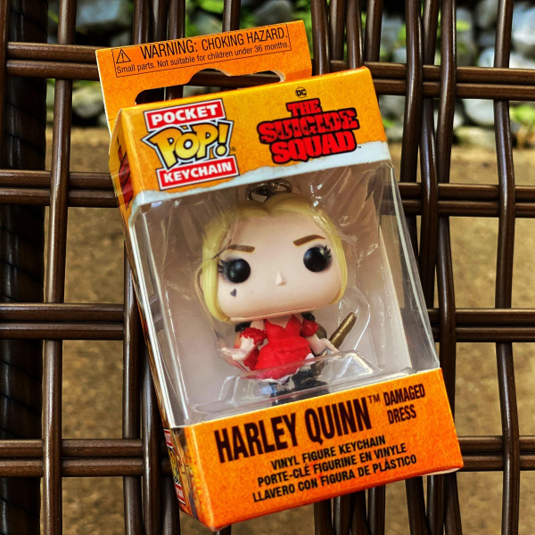 Ігрова фігурка на кліпсі Funko Pop! серії Загін самогубців – Гарлі Квінн