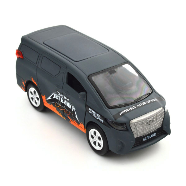 Машинка металева із серії "Шеврони Героїв" - Toyota Alphard - "Загін метеликів"
