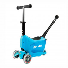 Самокат Micro серії Mini2go Deluxe Plus - Блакитний