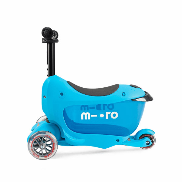 Самокат Micro серії Mini2go Deluxe Plus - Блакитний