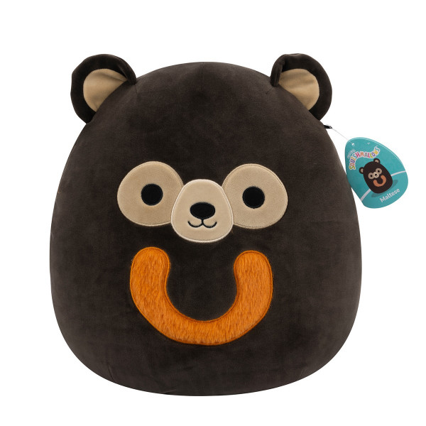 Мʼяка іграшка SQUISHMALLOWS – БУРИЙ ВЕДМІДЬ МАЛТІЗ (30 cm)